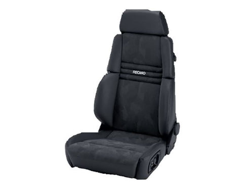 Recaro Ergomed ES Driver Seat - Black Leather/Black Artista - 154.20.1540-01 Recaro Ergomed ES Driver Seat - Black Leather/Black Artista - 154.20.1540-01