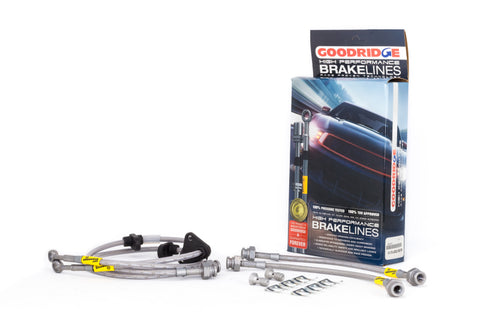 Goodridge 1992-1995 Honda Civic All Models w/ Rear Drum / 1993-1997 Del Sol Rear Drum SS Brake Lines Goodridge 1992-1995 Honda Civic All Models w/ Rear Drum / 1993-1997 Del Sol Rear Drum SS Brake Lines