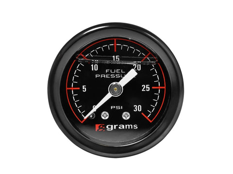Grams Performance 0-30 PSI Fuel Pressure Gauge Grams Performance 0-30 PSI Fuel Pressure Gauge