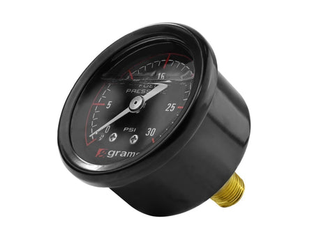 Grams Performance 0-30 PSI Fuel Pressure Gauge Grams Performance 0-30 PSI Fuel Pressure Gauge