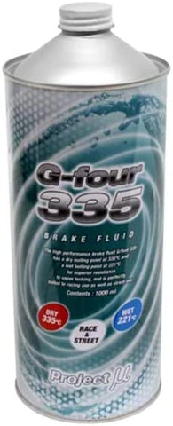Project Mu G-Four 335 Brake Fluid - 1 Liter Can Project Mu G-Four 335 Brake Fluid - 1 Liter Can