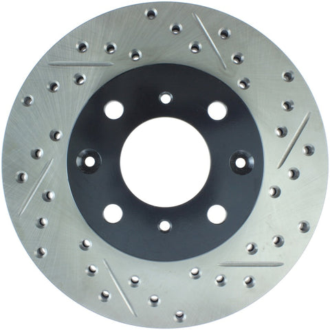 StopTech Drilled & Slotted Front Rotors - Honda StopTech Drilled & Slotted Front Rotors - Honda