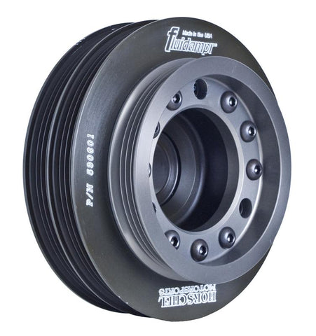 Fluidampr Honda All B Series PS Air / Alt Pulley Steel Internally Balanced Damper Fluidampr Honda All B Series PS Air / Alt Pulley Steel Internally Balanced Damper