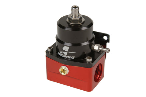 Aeromotive A1000 Injected Bypass Adjustable EFI Regulator (2) -10 Inlet -6 Return (Red) Aeromotive A1000 Injected Bypass Adjustable EFI Regulator (2) -10 Inlet -6 Return (Red)