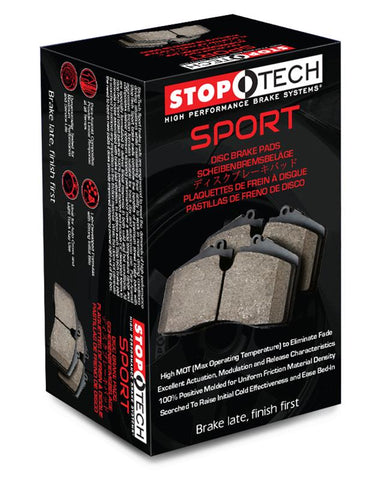 StopTech 309 Street Performance Front Brake Pads - Honda StopTech 309 Street Performance Front Brake Pads - Honda