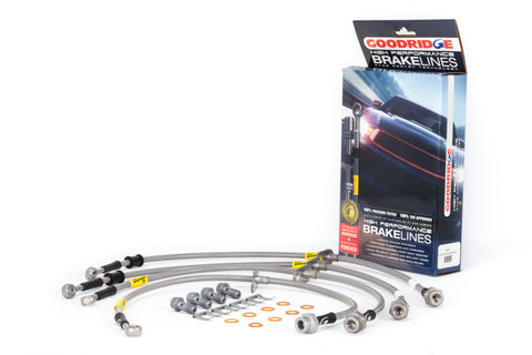 Goodridge 2017-2018 Honda Civic Hatchback SS Brake Lines Goodridge 2017-2018 Honda Civic Hatchback SS Brake Lines