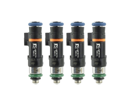 Grams Performance Honda/Acura B/D/F/H Series 1000cc Fuel Injectors (Set of 4) Grams Performance Honda/Acura B/D/F/H Series 1000cc Fuel Injectors (Set of 4)
