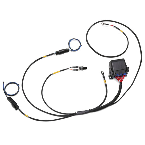 Chase Bays Dual Fan Relay Wiring Harness with 180º F Thermoswitch Chase Bays Dual Fan Relay Wiring Harness with 180º F Thermoswitch