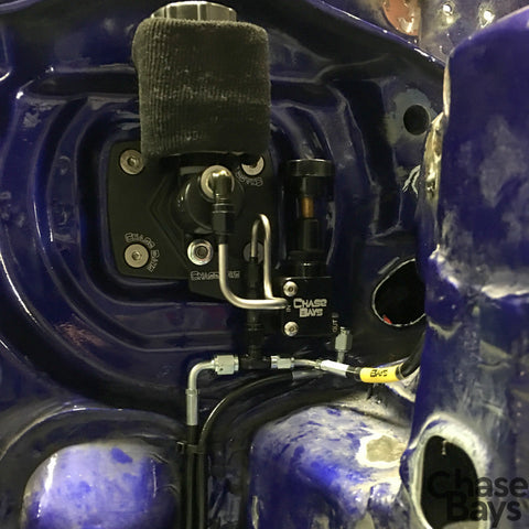 Chase Bays Brake Line Relocation for 88-91 Civic / CRX and 90-93 Integra with Single Piston Brake Booster Delete Chase Bays Brake Line Relocation for 88-91 Civic / CRX and 90-93 Integra with Single Piston Brake Booster Delete