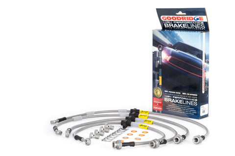Goodridge 1991-1995 Acura Legend Stainless Steel Brake Lines Goodridge 1991-1995 Acura Legend Stainless Steel Brake Lines