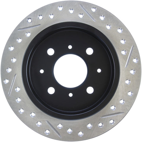 StopTech Drilled & Slotted Rear Rotors - Honda/Acura StopTech Drilled & Slotted Rear Rotors - Honda/Acura