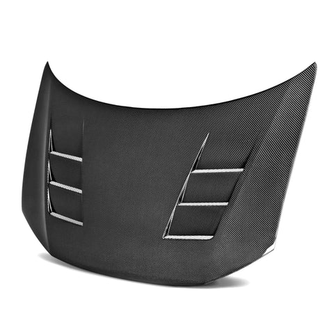 Seibon 12-13 Honda Civic 2dr TS-Style Carbon Fiber Hood Seibon 12-13 Honda Civic 2dr TS-Style Carbon Fiber Hood