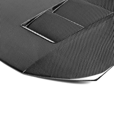Seibon 12-13 Honda Civic 2dr TS-Style Carbon Fiber Hood Seibon 12-13 Honda Civic 2dr TS-Style Carbon Fiber Hood