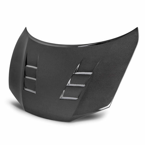 Seibon 14-15 Honda Civic 2dr TS-Style Carbon Fiber Hood Seibon 14-15 Honda Civic 2dr TS-Style Carbon Fiber Hood