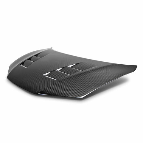 Seibon 14-15 Honda Civic 2dr TS-Style Carbon Fiber Hood Seibon 14-15 Honda Civic 2dr TS-Style Carbon Fiber Hood