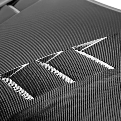 Seibon 14-15 Honda Civic 2dr TS-Style Carbon Fiber Hood Seibon 14-15 Honda Civic 2dr TS-Style Carbon Fiber Hood