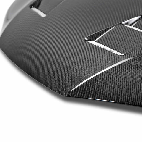 Seibon 14-15 Honda Civic 2dr TS-Style Carbon Fiber Hood Seibon 14-15 Honda Civic 2dr TS-Style Carbon Fiber Hood