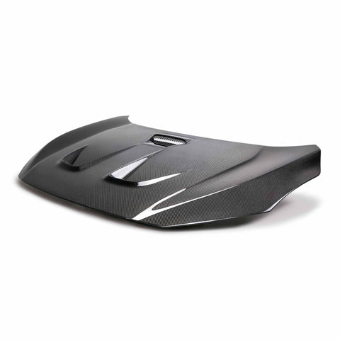 Seibon 2016-2017 Honda Civic Coupe/Sedan/Hatchback MR-Style Carbon Fiber Hood Seibon 2016-2017 Honda Civic Coupe/Sedan/Hatchback MR-Style Carbon Fiber Hood
