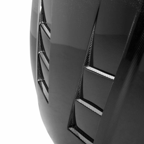 Seibon 96-98 Honda Civic (EM1/EJ6/EJ7/EJ8/EK9) TS Style Carbon Fiber Hood Seibon 96-98 Honda Civic (EM1/EJ6/EJ7/EJ8/EK9) TS Style Carbon Fiber Hood