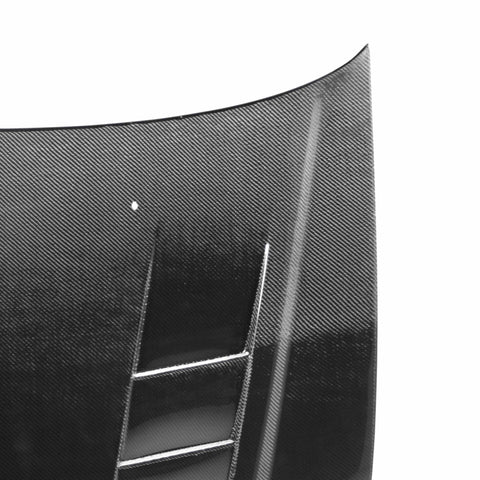 Seibon 96-98 Honda Civic (EM1/EJ6/EJ7/EJ8/EK9) TS Style Carbon Fiber Hood Seibon 96-98 Honda Civic (EM1/EJ6/EJ7/EJ8/EK9) TS Style Carbon Fiber Hood