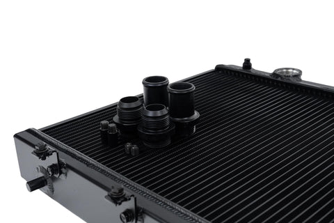 CSF 92-00 Honda Civic w/K-Swap V3 Radiator - Black Finish CSF 92-00 Honda Civic w/K-Swap V3 Radiator - Black Finish