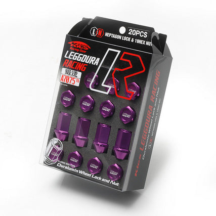 Project Kics Leggdura Racing Lug Nuts - M12x1.50 Project Kics Leggdura Racing Lug Nuts - M12x1.50