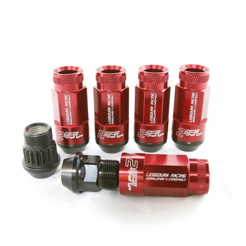 Project Kics Leggdura Racing RL53 2pc Shell Lug Nuts Project Kics Leggdura Racing RL53 2pc Shell Lug Nuts