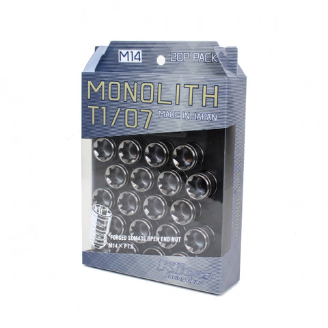 Project Kics Monolith T1/07 Lug Nut Set - 14x1.50 Project Kics Monolith T1/07 Lug Nut Set - 14x1.50