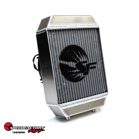 SpeedFactory Racing Universal Aluminum Race Radiator SpeedFactory Racing Universal Aluminum Race Radiator