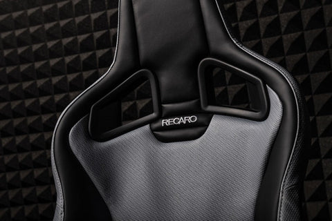 Recaro Cross Sportster ORV Passenger Seat - Black Vinyl/Grey Vinyl Recaro Cross Sportster ORV Passenger Seat - Black Vinyl/Grey Vinyl