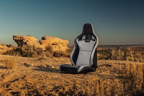 Recaro Cross Sportster ORV Driver Seat - Black Vinyl/Grey Vinyl Recaro Cross Sportster ORV Driver Seat - Black Vinyl/Grey Vinyl