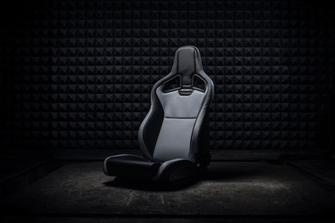 Recaro Cross Sportster ORV Driver Seat - Black Vinyl/Grey Vinyl Recaro Cross Sportster ORV Driver Seat - Black Vinyl/Grey Vinyl