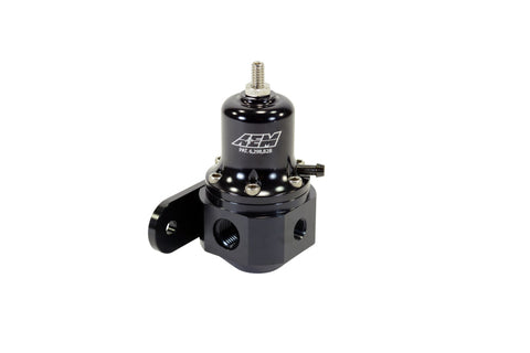 AEM High Capacity Universal Black Adjustable Fuel Pressure Regulator - 25-305BK AEM High Capacity Universal Black Adjustable Fuel Pressure Regulator - 25-305BK