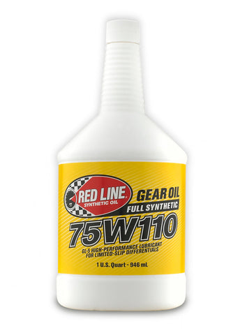 Red Line 75W110 GL-5 Gear Oil - Quart Red Line 75W110 GL-5 Gear Oil - Quart