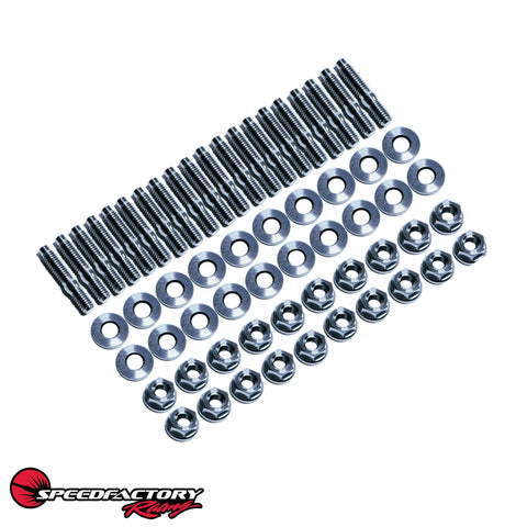 SpeedFactory Racing B/D/F/H-Series Titanium Oil Pan Stud Kit (20Pcs) SpeedFactory Racing B/D/F/H-Series Titanium Oil Pan Stud Kit (20Pcs)
