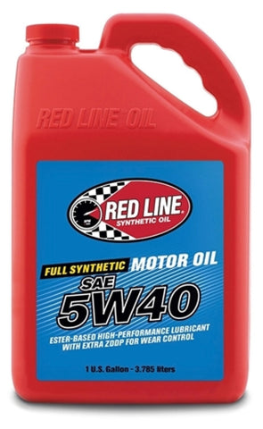 Red Line 5W40 Motor Oil - Gallon Red Line 5W40 Motor Oil - Gallon