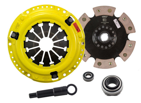 ACT 1988 Honda Civic HD/Race Rigid 6 Pad Clutch Kit - HC6-HDR6 ACT 1988 Honda Civic HD/Race Rigid 6 Pad Clutch Kit - HC6-HDR6