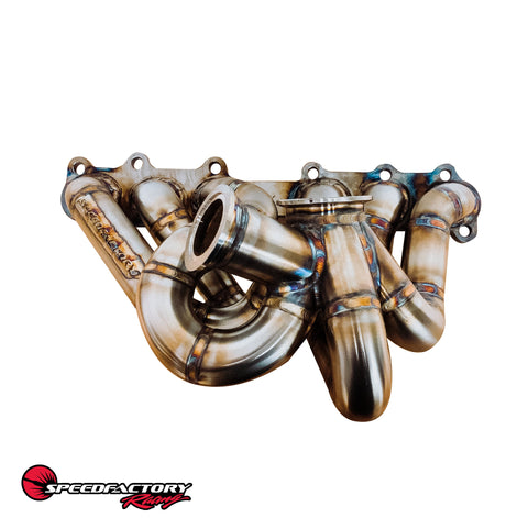 SpeedFactory Racing MKIV Toyota Supra Top Mount Turbo Manifold SpeedFactory Racing MKIV Toyota Supra Top Mount Turbo Manifold