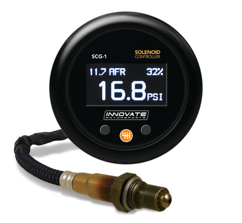 Innovate SCG-1 Solenoid inBoostin Controller & Wideband Gauge Kit Innovate SCG-1 Solenoid inBoostin Controller & Wideband Gauge Kit