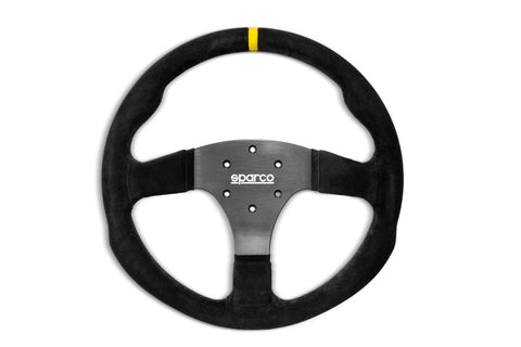 Sparco Steering Wheel R330B Suede w/ Button Sparco Steering Wheel R330B Suede w/ Button