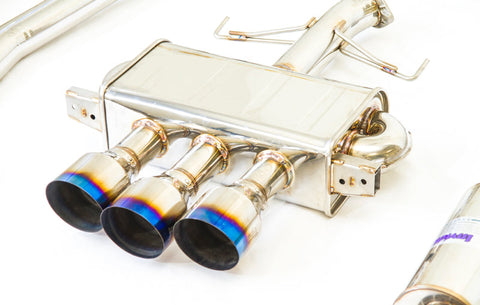 Invidia 17-19 Honda Civic Type R Q300 Triple Titanium Tip Invidia 17-19 Honda Civic Type R Q300 Triple Titanium Tip