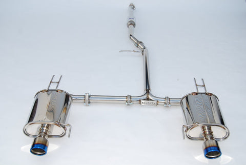 Invidia 04-08 Acura TSX Q300 Rolled Titanium Tip Cat-Back Exhaust Invidia 04-08 Acura TSX Q300 Rolled Titanium Tip Cat-Back Exhaust