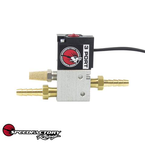 SpeedFactory Racing 3-Port Boost Control Solenoid Kit SpeedFactory Racing 3-Port Boost Control Solenoid Kit