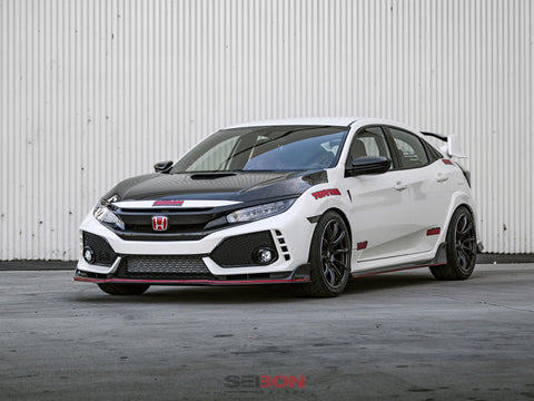 Seibon 16-18 Honda Civic OEM-Style Carbon Fiber Front Grill Seibon 16-18 Honda Civic OEM-Style Carbon Fiber Front Grill