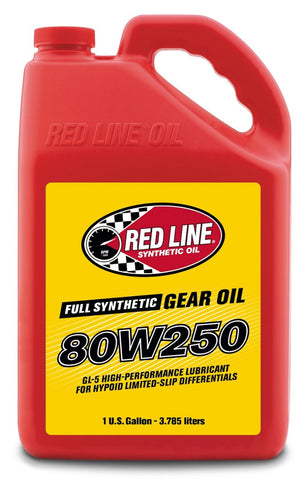 Red Line 80W250 GL-5 Gear Oil - Gallon Red Line 80W250 GL-5 Gear Oil - Gallon