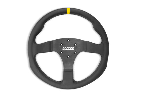 Sparco Steering Wheel R330B Leather w/ Button Sparco Steering Wheel R330B Leather w/ Button
