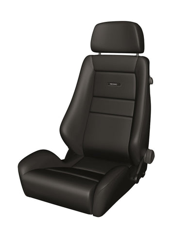 Recaro Classic LX Seat - Black Leather - 088.00.0B26-01 Recaro Classic LX Seat - Black Leather - 088.00.0B26-01