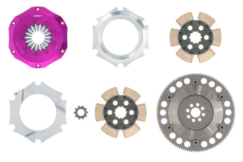 Exedy 2002-2006 Acura RSX L4 Hyper Compe-R Twin Cerametallic Clutch Rigid Disc Exedy 2002-2006 Acura RSX L4 Hyper Compe-R Twin Cerametallic Clutch Rigid Disc
