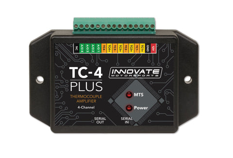 Innovate TC-4 PLUS (4 Channel Thermocouple for MTS) Innovate TC-4 PLUS (4 Channel Thermocouple for MTS)