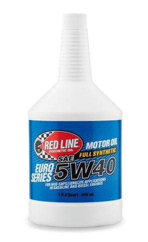 Red Line Euro-Series 5W40 Motor Oil - Quart Red Line Euro-Series 5W40 Motor Oil - Quart